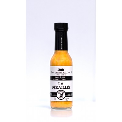 Hot Sauce - La Déraillée (Derailed) - Super hot Pepper and Spices Hot sauce - Very Very Hot